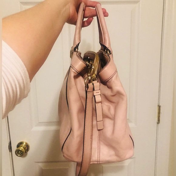 Kate Spade pink Hamilton Heights Sloan handbag satchel shoulder or crossbody bag - Picture 3 of 16